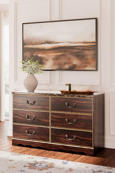 Glosmount Dresser and Mirror - Tony’s Furniture Store & Linen (GA) - Multi Location