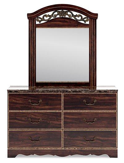 Glosmount Dresser and Mirror - Tony’s Furniture Store & Linen (GA) - Multi Location