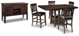 Haddigan Counter Height Dining Set - Tony’s Furniture Store & Linen (GA) - Multi Location