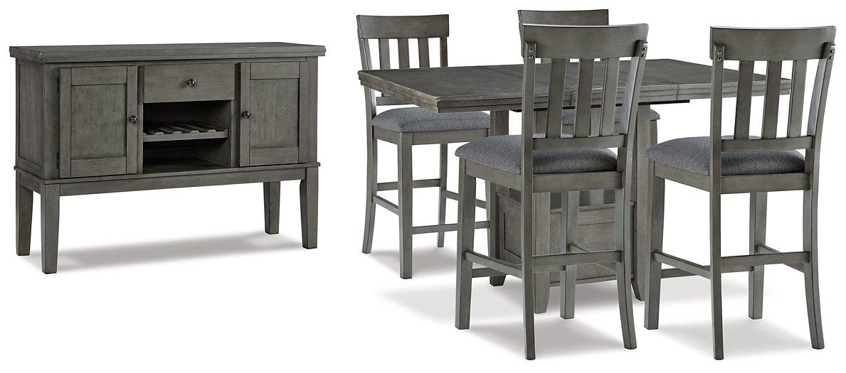 Hallanden Counter Height Dining Room Set - Tony’s Furniture Store & Linen (GA) - Multi Location