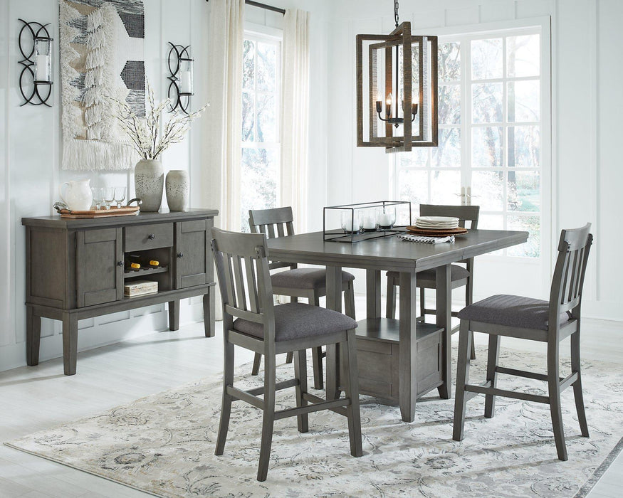 Hallanden Counter Height Dining Room Set - Tony’s Furniture Store & Linen (GA) - Multi Location