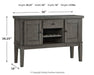 Hallanden Counter Height Dining Room Set - Tony’s Furniture Store & Linen (GA) - Multi Location
