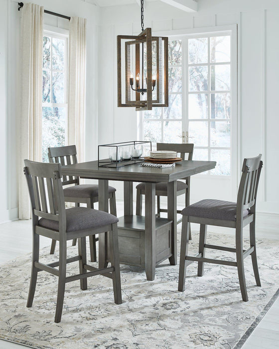 Hallanden Counter Height Dining Room Set - Tony’s Furniture Store & Linen (GA) - Multi Location