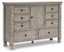 Harrastone Dresser and Mirror - Tony’s Furniture Store & Linen (GA) - Multi Location
