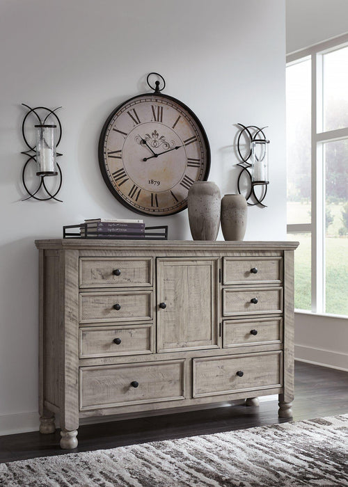 Harrastone Dresser and Mirror - Tony’s Furniture Store & Linen (GA) - Multi Location