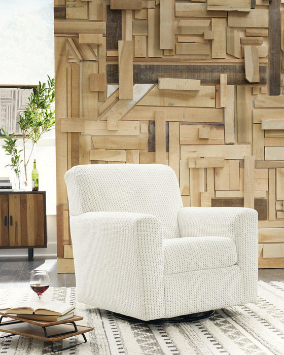 Herstow Swivel Glider Accent Chair - Tony’s Furniture Store & Linen (GA) - Multi Location