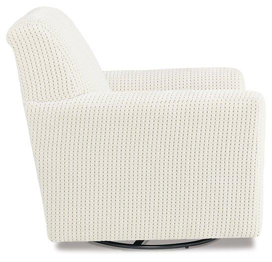 Herstow Swivel Glider Accent Chair - Tony’s Furniture Store & Linen (GA) - Multi Location