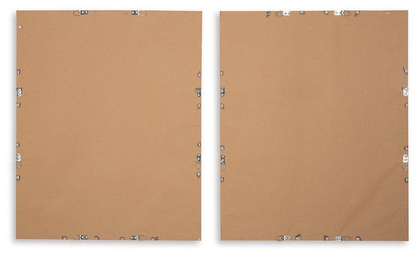 Holport Wall Art (Set of 2) - Tony’s Furniture Store & Linen (GA) - Multi Location