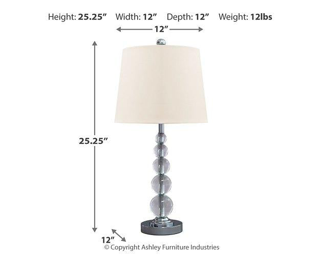 Joaquin Table Lamp (Set of 2) - Tony’s Furniture Store & Linen (GA) - Multi Location