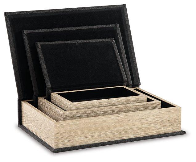 Jolina Box (Set of 3) - Tony’s Furniture Store & Linen (GA) - Multi Location