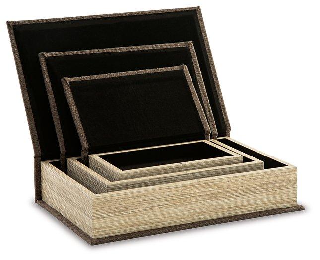 Jolina Box (Set of 3) - Tony’s Furniture Store & Linen (GA) - Multi Location