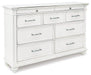 Kanwyn Dresser and Mirror - Tony’s Furniture Store & Linen (GA) - Multi Location