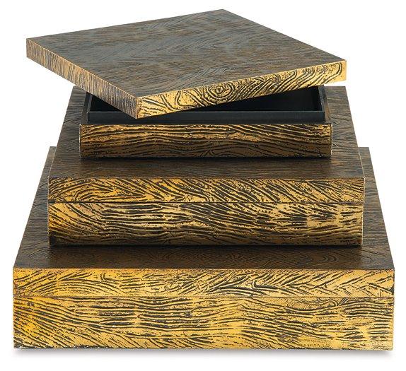 Keldy Box (Set of 3) - Tony’s Furniture Store & Linen (GA) - Multi Location