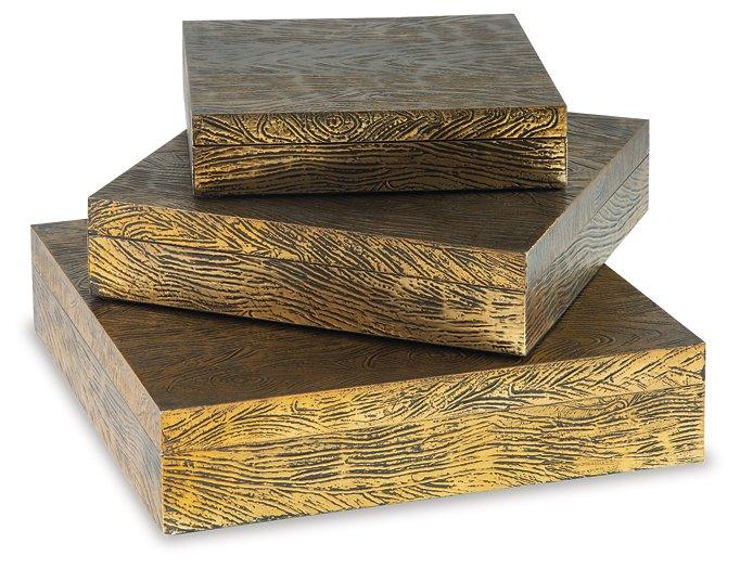 Keldy Box (Set of 3) - Tony’s Furniture Store & Linen (GA) - Multi Location