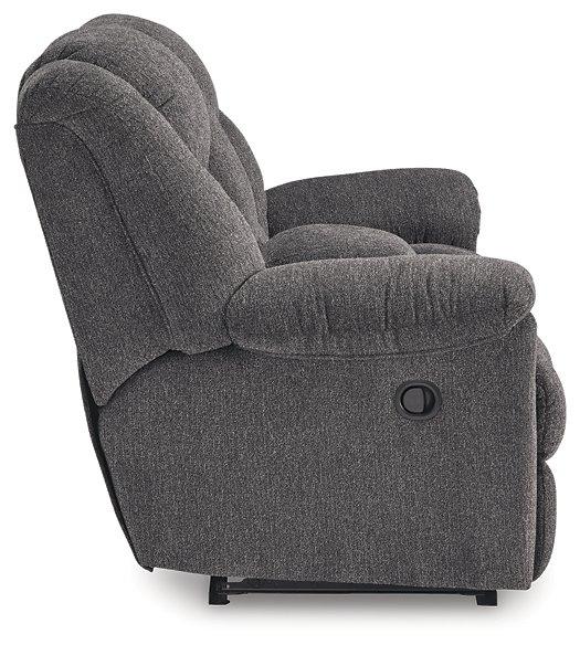 Foreside Reclining Loveseat with Console - Tony’s Furniture Store & Linen (GA) - Multi Location