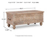 Fossil Ridge Storage Bench - Tony’s Furniture Store & Linen (GA) - Multi Location