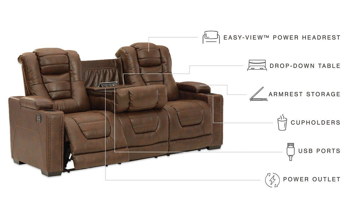 Owner's Box Power Reclining Sofa - Tony’s Furniture Store & Linen (GA) - Multi Location