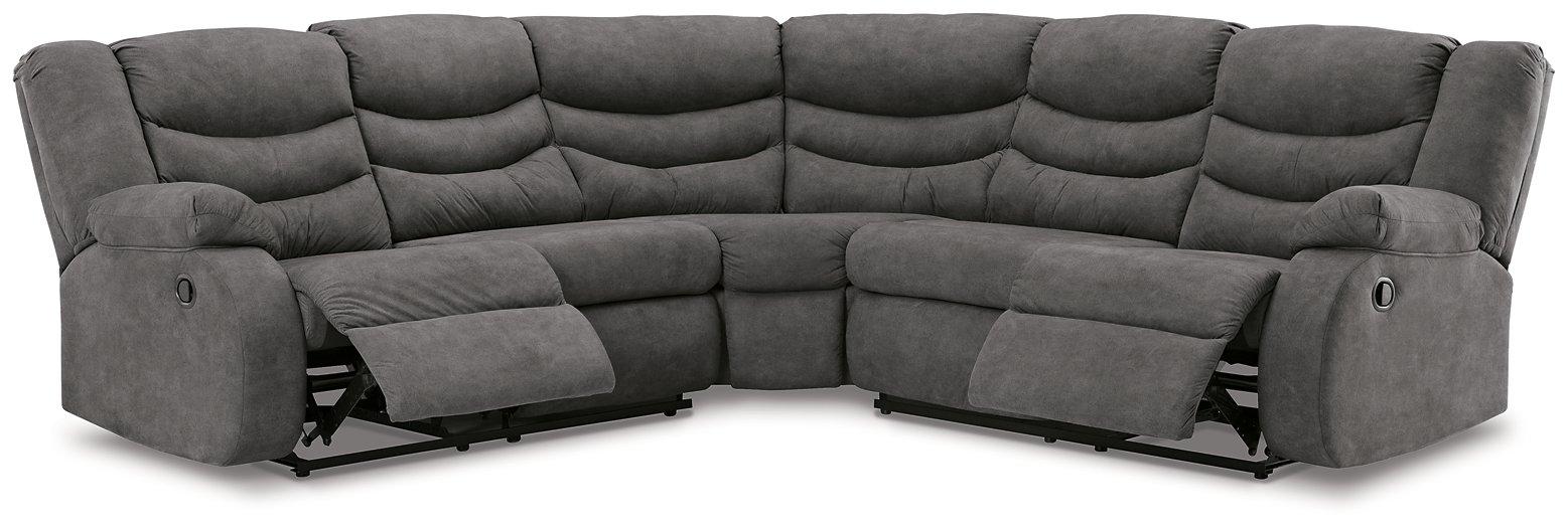 Partymate 2-Piece Reclining Sectional - Tony’s Furniture Store & Linen (GA) - Multi Location
