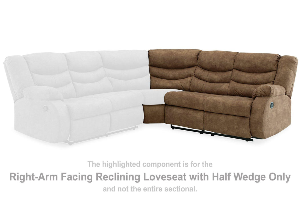 Partymate 2-Piece Reclining Sectional - Tony’s Furniture Store & Linen (GA) - Multi Location