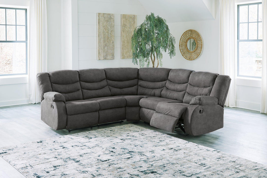 Partymate 2-Piece Reclining Sectional - Tony’s Furniture Store & Linen (GA) - Multi Location