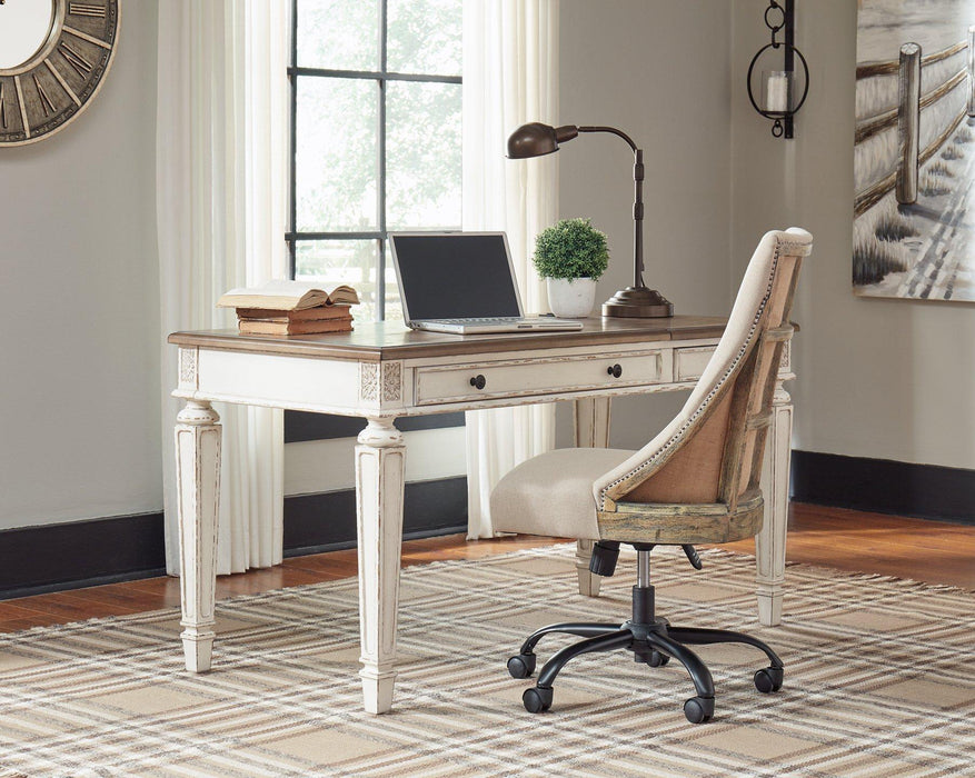 Realyn Home Office Lift Top Desk - Tony’s Furniture Store & Linen (GA) - Multi Location