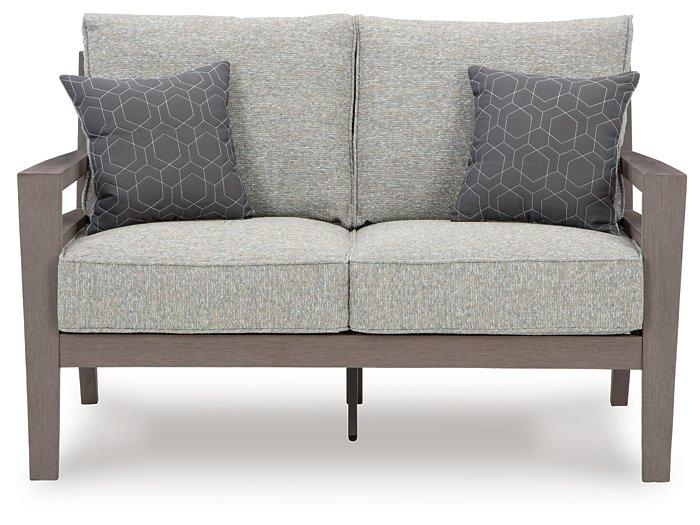 Hillside Barn Outdoor Loveseat with Cushion - Tony’s Furniture Store & Linen (GA) - Multi Location