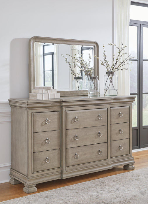 Lexorne Dresser and Mirror - Tony’s Furniture Store & Linen (GA) - Multi Location