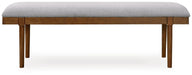 Lyncott 59" Upholstered Dining Bench - Tony’s Furniture Store & Linen (GA) - Multi Location