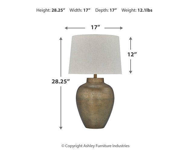 Madney Lamp Set - Tony’s Furniture Store & Linen (GA) - Multi Location