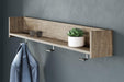 Oliah Wall Mounted Coat Rack with Shelf - Tony’s Furniture Store & Linen (GA) - Multi Location