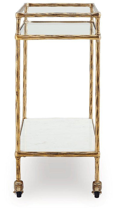 Plattfield Bar Cart - Tony’s Furniture Store & Linen (GA) - Multi Location