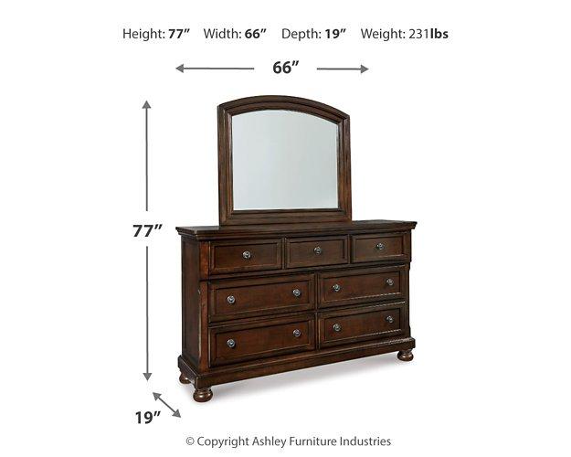 Porter Dresser and Mirror - Tony’s Furniture Store & Linen (GA) - Multi Location