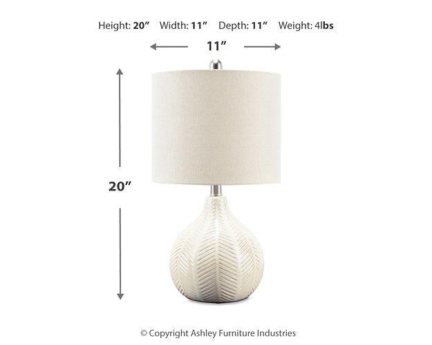 Rainermen Table Lamp - Tony’s Furniture Store & Linen (GA) - Multi Location