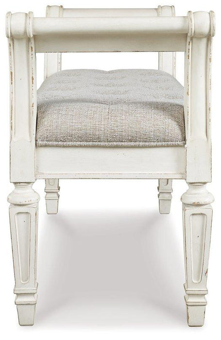 Realyn Accent Bench - Tony’s Furniture Store & Linen (GA) - Multi Location