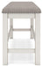 Robbinsdale 49" Counter Height Dining Bench - Tony’s Furniture Store & Linen (GA) - Multi Location