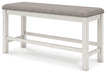 Robbinsdale 49" Counter Height Dining Bench - Tony’s Furniture Store & Linen (GA) - Multi Location