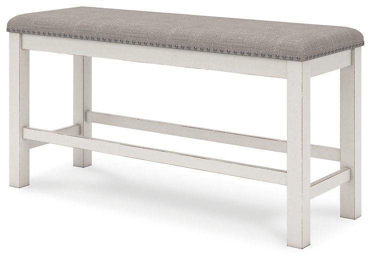 Robbinsdale 49" Counter Height Dining Bench - Tony’s Furniture Store & Linen (GA) - Multi Location