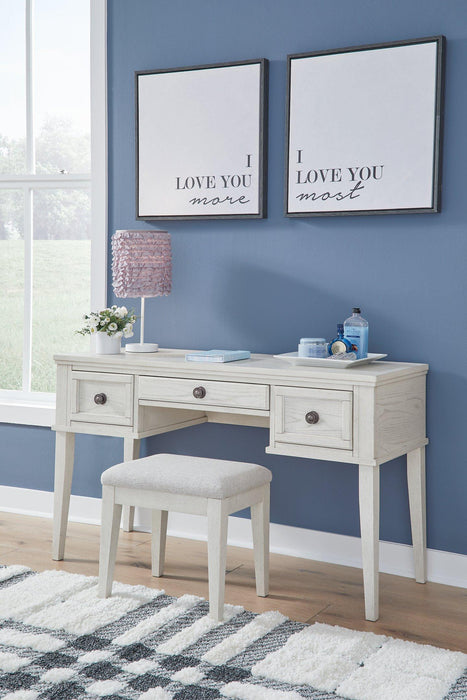 Robbinsdale Mirrored Vanity with Bench - Tony’s Furniture Store & Linen (GA) - Multi Location
