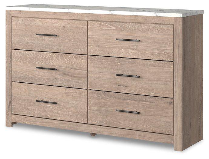Senniberg Dresser and Mirror - Tony’s Furniture Store & Linen (GA) - Multi Location