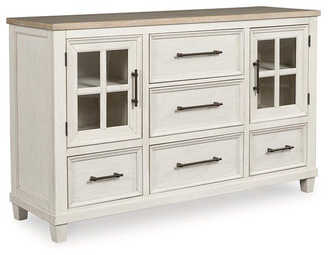 Shaybrock Dresser and Mirror - Tony’s Furniture Store & Linen (GA) - Multi Location