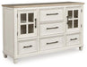Shaybrock Dresser and Mirror - Tony’s Furniture Store & Linen (GA) - Multi Location