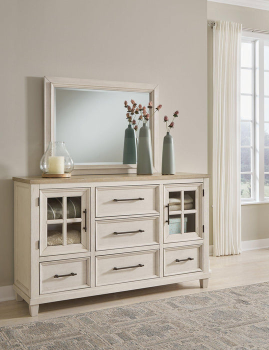 Shaybrock Dresser and Mirror - Tony’s Furniture Store & Linen (GA) - Multi Location