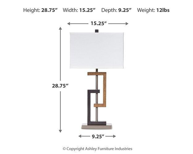 Syler Table Lamp (Set of 2) - Tony’s Furniture Store & Linen (GA) - Multi Location
