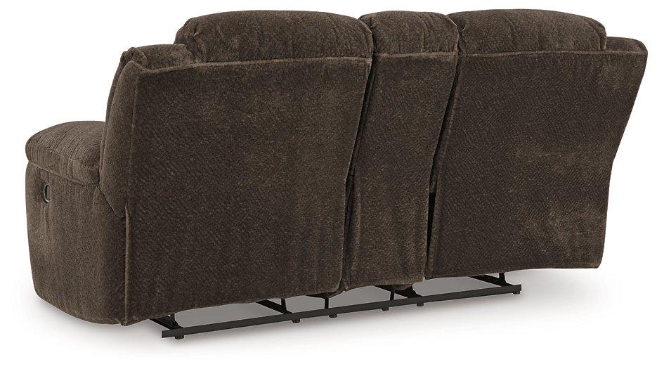 Frohn Reclining Loveseat with Console - Tony’s Furniture Store & Linen (GA) - Multi Location