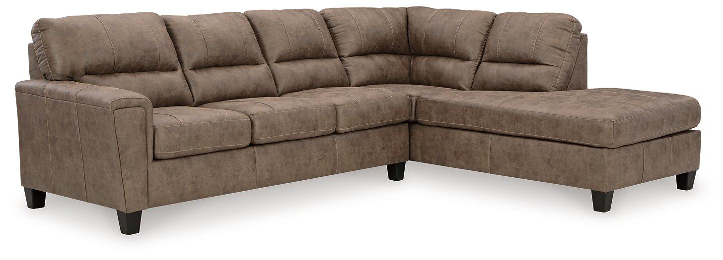Navi 2-Piece Sectional Sofa Sleeper Chaise - Tony’s Furniture Store & Linen (GA) - Multi Location