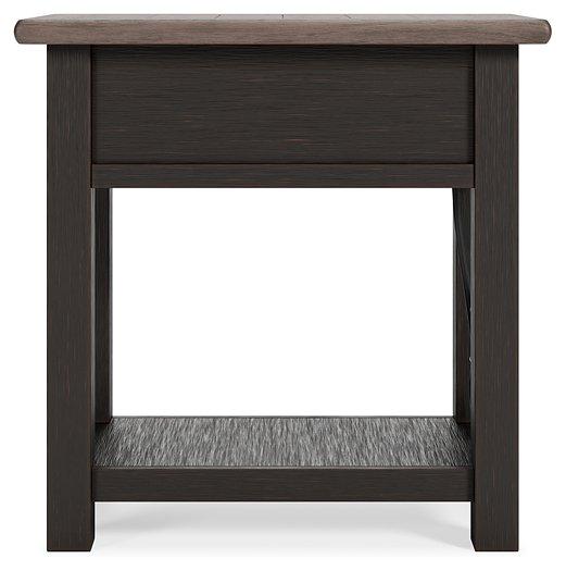 Tyler Creek Chairside End Table - Tony’s Furniture Store & Linen (GA) - Multi Location