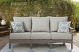 Visola Outdoor Sofa and Loveseat Set - Tony’s Furniture Store & Linen (GA) - Multi Location