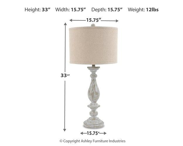 Bernadate Table Lamp (Set of 2) - Tony’s Furniture Store & Linen (GA) - Multi Location