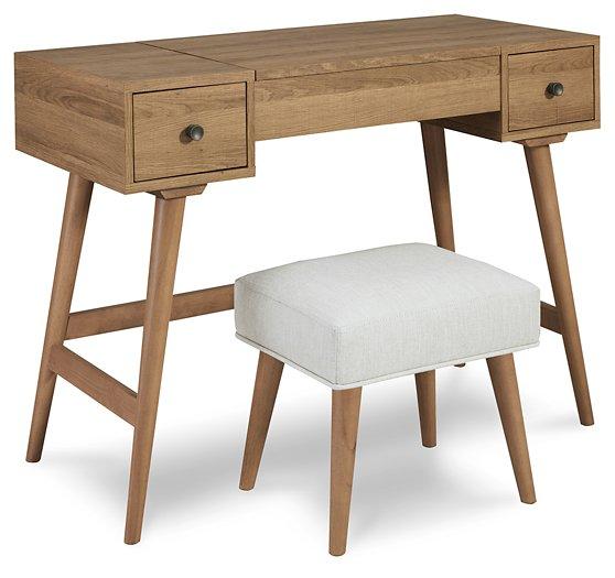Thadamere Vanity with Stool - Tony’s Furniture Store & Linen (GA) - Multi Location