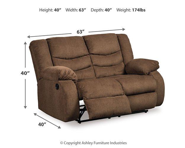 Tulen Reclining Loveseat - Tony’s Furniture Store & Linen (GA) - Multi Location